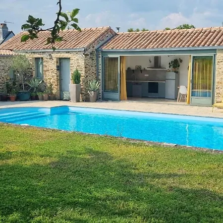 Longere Avec Piscine Σπίτι διακοπών