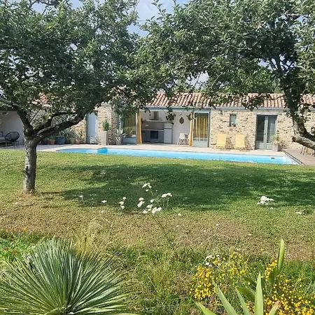 Σπίτι διακοπών Longere Avec Piscine Couëron